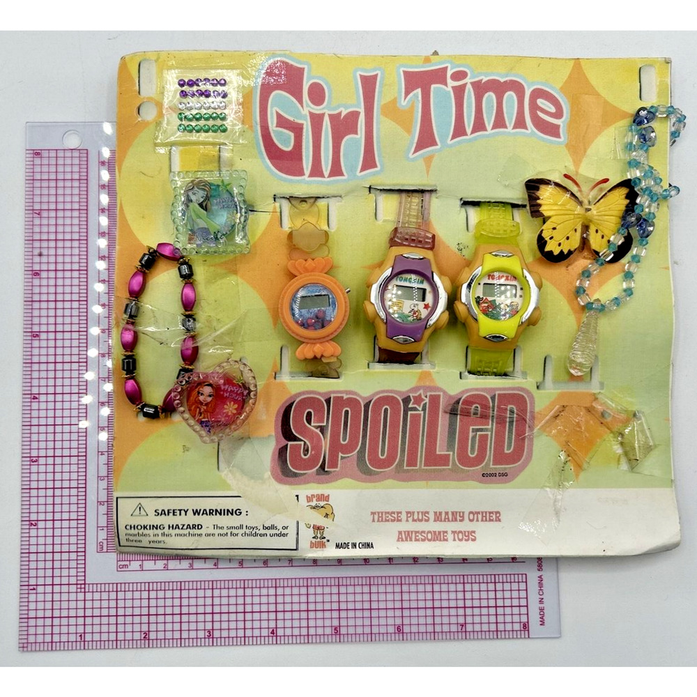 Vintage Vending Display Board Girl Time 0203